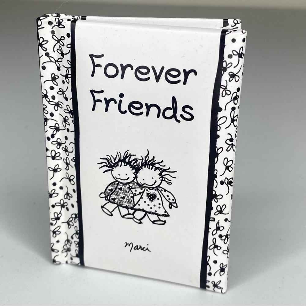 Forever Friends By Marci Blue Mountain Arts Miniature Small Hardcover 2017